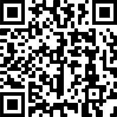 Black and white QR code